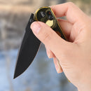 Wixco Drax WX10-C – 3.23" 14C28N Drop Point Crossbar Lock Ultem Knife