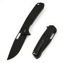 Wixco Pexston WX12-A – 3.3" 14C28N Clip Point Liner Lock Aluminum Knife