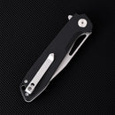 Wixco Ragnar WX11-B – 3.5" 14C28N Bead Blast Black G10 Liner Lock Knife