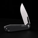 Wixco Ragnar WX11-B – 3.5" 14C28N Bead Blast Black G10 Liner Lock Knife