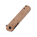 Kansept Foosa X2020T2 blade detail – black TiCn 154CM tanto