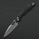 Critical Strike X501-BK blade detail – satin VG10