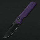 Critical Strike X504-PLBF Purple G10 handle scales