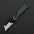 Critical Strike X509-AG open position showing Satin SK5 blade