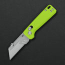 Critical Strike X509-GN open position showing Satin SK5 blade