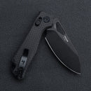 Kunwu Pulsar X705F blade detail, DLC ELMAX