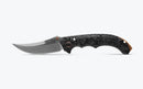 Benchmade Mini Bedlam 865-02 AXIS Lock Folding Knife 3.45" Stonewash CPM-S90V Marbled Carbon Fiber Handles