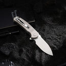HX Outdoors Rock Sapphire ZD-119S open position showing 2.4" blade