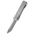 Remette ZL301A open position showing M390 drop point blade