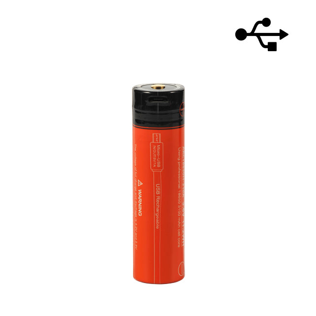 Acebeam 18650 Micro-USB Rechargeable 3100mAh 10a Battery