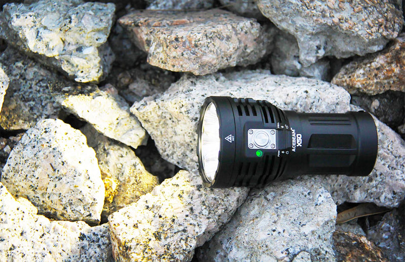 Acebeam X50 21000 Lumen Handheld High CRI LED Flashlight 8 x CRI95 LEDs