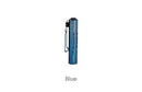 Acebeam Rider RX 650 Lumen EDC Flashlight 1 x 14500 USB-C Rechargeable Battery Stainless Steel - Blue