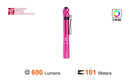 Acebeam Pokelit 2*AA 600 Lumen EDC Flashlight Nichia 519A 5000K CRI90 LED - Pink