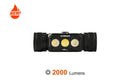 Acebeam H50 2.0 2000 Lumen Headlamp 3 x SST20 5000K Neutral White LEDs