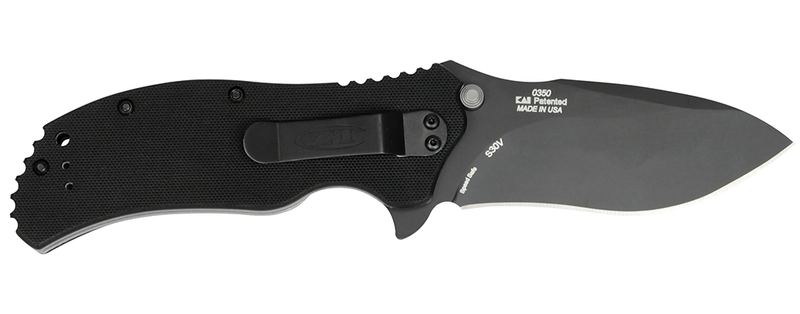 Zero Tolerance 0350 Assisted Opening Knife Black G-10 (3.25" Black) ZT