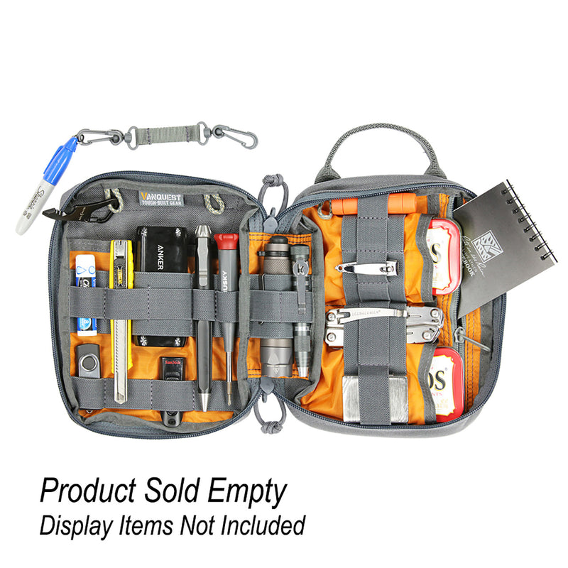 Vanquest EDCM-HUGE 2.0: EveryDay Carry Maximizer Organizer - Red
