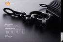 Spark SB100-NW 4 x 18650 CREE XM L2 Neutral White 550 Lumen LED Bicycle Flashllight