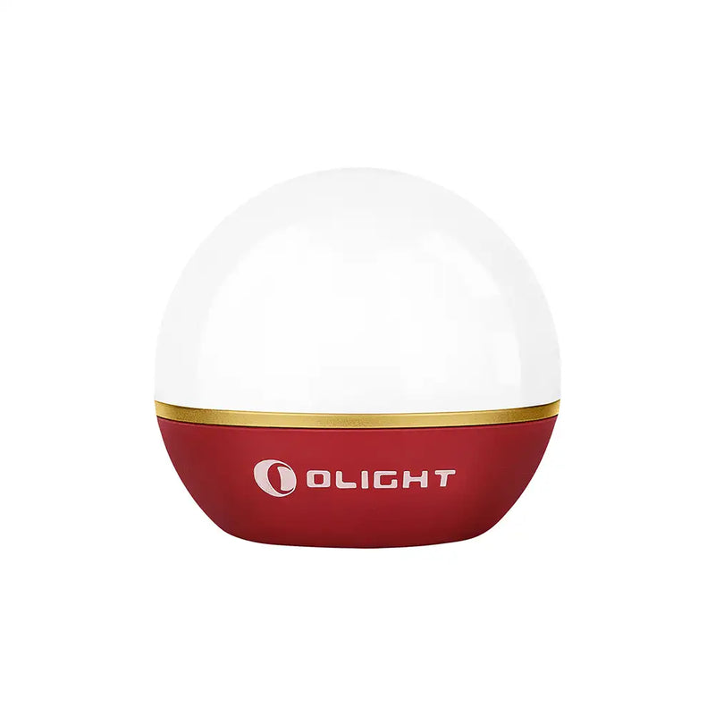 Olight Obulb MC Portable Rechargeable Multi Color LED Mini Lantern 75 Lumens - Red