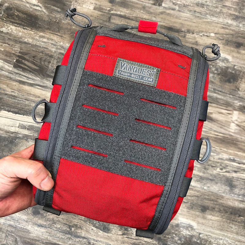 Vanquest FATPack 7x10 (Gen-2): First Aid Tactical Gear Pack - Red