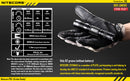 Nitecore P10 Precise Series 1 x 18650 / 2 x CR123A CREE XM-L2 T6 800 Lumen LED Flashlight