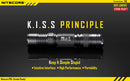 Nitecore P10 Precise Series 1 x 18650 / 2 x CR123A CREE XM-L2 T6 800 Lumen LED Flashlight