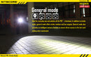 Nitecore P10 Precise Series 1 x 18650 / 2 x CR123A CREE XM-L2 T6 800 Lumen LED Flashlight