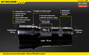 Nitecore P20 1 x 18650 / 2 (R)CR123A CREE XM-L2 T6 800 Lumen LED Flashlight