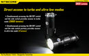 Nitecore Tiny Monster TM06 4 x 18650 CREE XM-L2 U2 3800 Lumen LED Flashlight