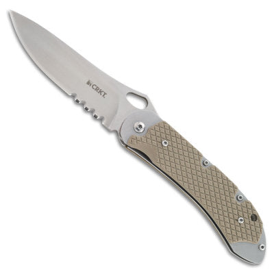 CRKT V.A.S.P. 7481 Folding Knife with Veff Serrations Folding Knife (3.71 Inch Blade)