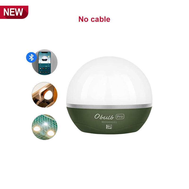 Olight Obulb Pro Multicolor Rechargeable 240 Lumen Bluetooth App Control Light - Green