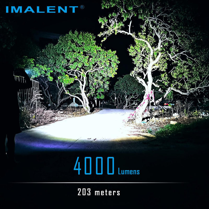 Imalent LD70 4000 Lumen Rechargeable EDC Flashlight - Gold