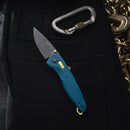 SOG Knives AEGIS AT Indigo & Acid Assisted Opening Folding Knife 3.13in Blade Cryo D2 Steel