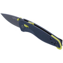 SOG Knives AEGIS AT Indigo & Acid Assisted Opening Folding Knife 3.13in Blade Cryo D2 Steel