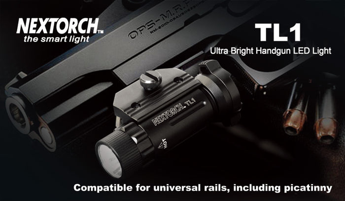NEXTORCH TL1 200 Lumen 1 x CR123 CREE R5 LED Weapon Light