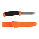 Morakniv Companion Fixed Blade Stainless Steel Knife (4.1 Inch Blade)-Orange