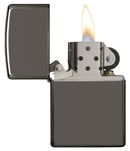 Zippo Classic Windproof Lighter - Black Ice
