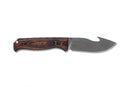 Benchmade 15004 Saddle Mountain Skinner Fixed Blade Knife 4.2in S30V Steel Blade w/ Gut Hook - Leather Sheath