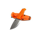 Benchmade 15006 Steep Country Orange Fixed Blade Knife 3.54in S30V Steel Blade -