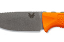 Benchmade 15006 Steep Country Orange Fixed Blade Knife 3.54in S30V Steel Blade -