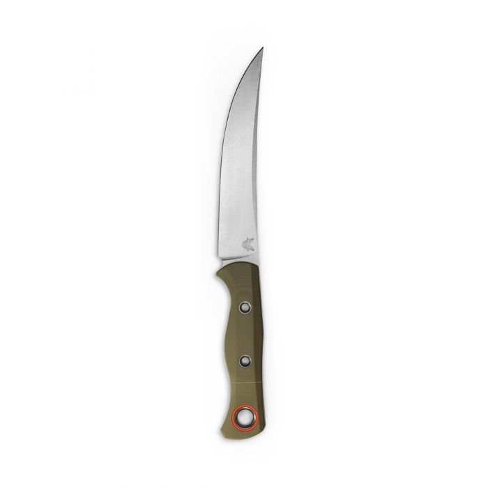 Benchmade Meatcrafter 15500-3 Fixed Blade Knife 6.08in S45VN Steel Blade OD Green G10 Handle