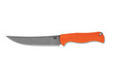 Benchmade 15500 Meatcrafter Fixed Blade Knife 6in CPM-154 Steel Blade Orange Santoprene Handle