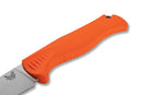 Benchmade 15500 Meatcrafter Fixed Blade Knife 6in CPM-154 Steel Blade Orange Santoprene Handle