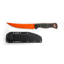 Benchmade 15500OR-2 Meatcrafter Fixed Blade Knife 6.08in S45VN Orange Steel Blade Carbon Fiber Handles