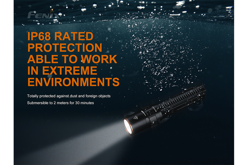 Nitecore E4K 4400 Lumen USB-C Rechargeable Flashlight 1 x 21700 Battery 4x CREE XP-L2 V6 LED
