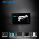 Imalent R60C 18000 Lumen Magnetically Rechargeable Search Flashlight 6 * American LEDs 3 * 21700 Batteries