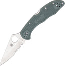 Spyderco Delica 4 C11PSFG Folding Knife (2.875 Inch Blade)