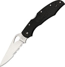 Spyderco Byrd Cara Cara 2 FRN BY03PSBK2 Folding Knife - Combo