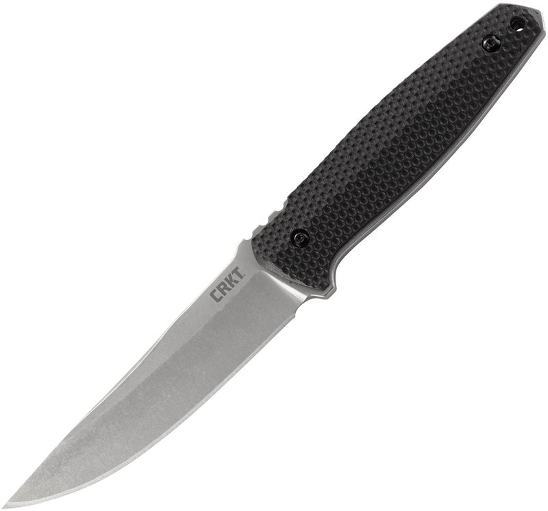 CRKT 1210 Strafe Fixed Blade Knife (4.612 Inch Blade) - Designed by Lucas Burnley