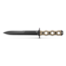 Benchmade 185BK-1 SOCP Fixed Blade 7.11in CPM-3V Double Edge Dagger Cobalt Black Steel Blade