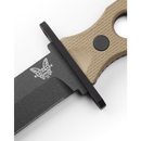Benchmade 185BK-1 SOCP Fixed Blade 7.11in CPM-3V Double Edge Dagger Cobalt Black Steel Blade